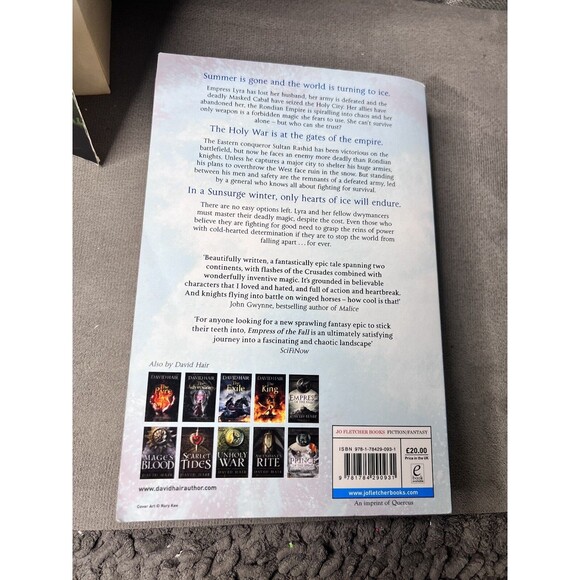 David Hair Paperback Books Lot Prince of Spears Hearts of Ice Mother of Daemons - Picture 9 of 15